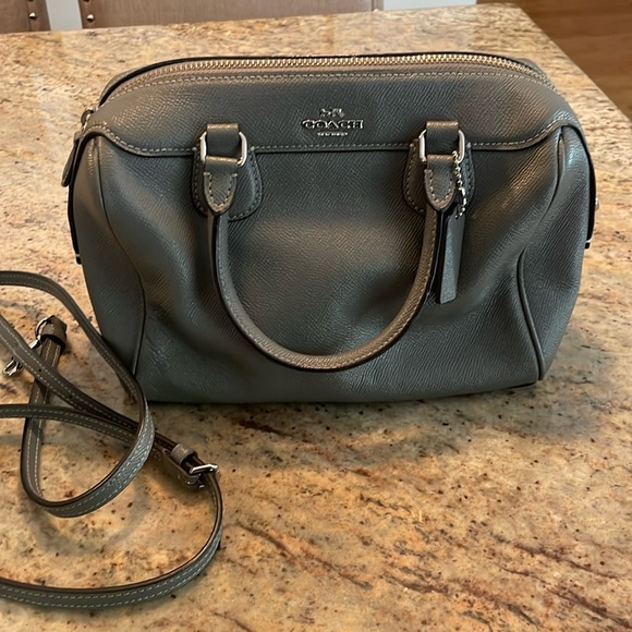 Coach grey crossbody - Picture 3 of 8